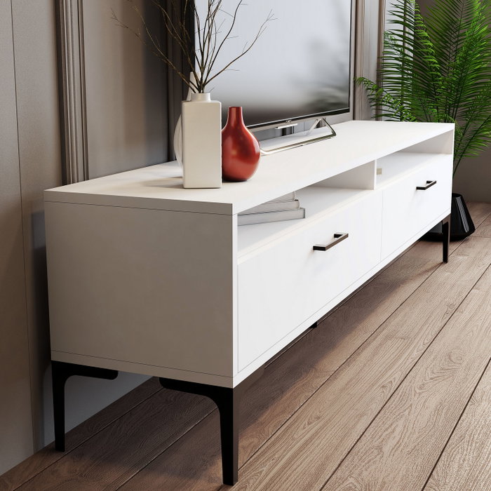Hanah Home Istanbul Unidad de TV Blanco Hanah Home Istanbul Unidad de TV Blanco